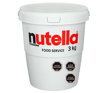Nutella Balde 3Kg.